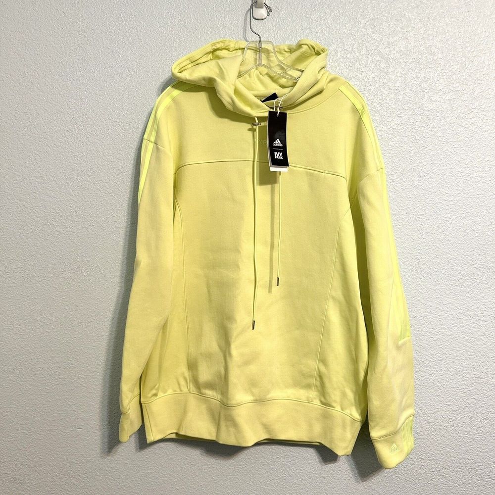 Adidas Ivy Park Gender Neutral Yellow Tint Hoodie Size Small GT9089 Beyoncé